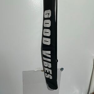 PINK Victoria's Secret Women's Black Good Vibes Sling Crossbody Cooler Bag